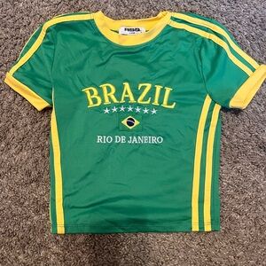 Tilly’s Brazil Crop top